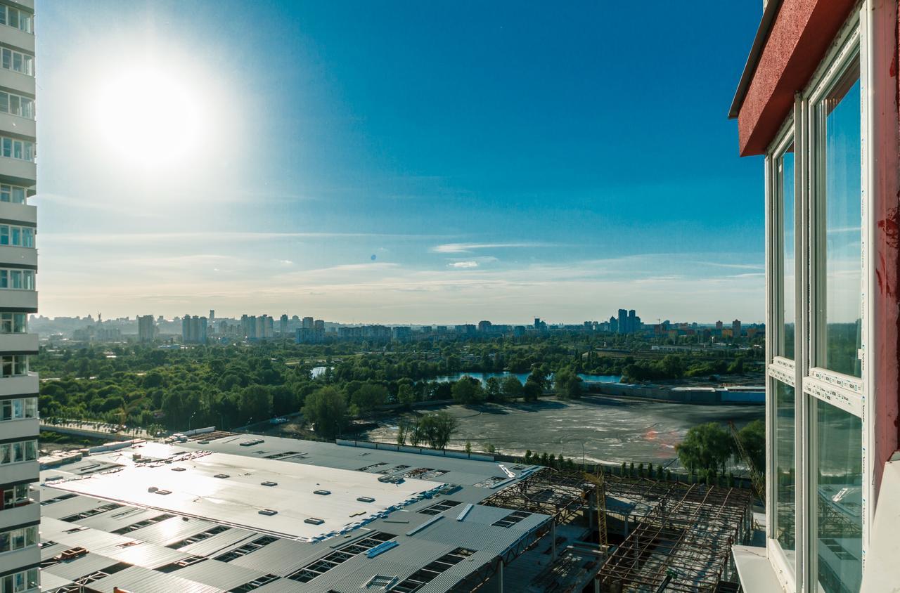 Appartement Flatrent Drahomanova 2A à Kiev Extérieur photo