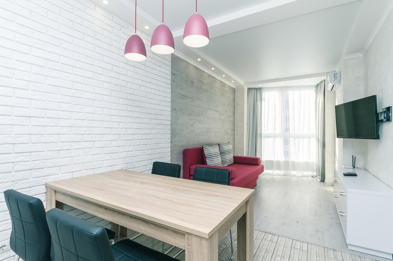 Appartement Flatrent Drahomanova 2A à Kiev Extérieur photo